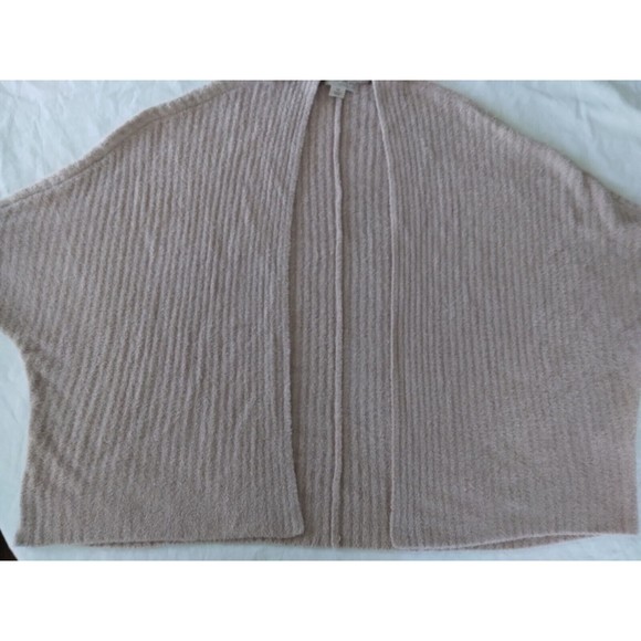 Barefoot Dreams CozyChic Lite Ribbed Shrug Sweater Cardigan Light Pink Womens 2X - Picture 4 of 8